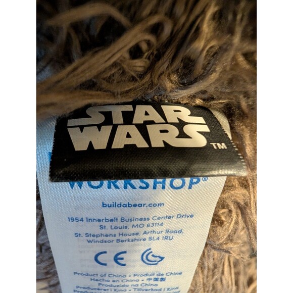 Build-A-Bear Star Wars Chewbacca Plush 17" Stuffed Animal Lucasfilm Wookiee Toy - Picture 8 of 14